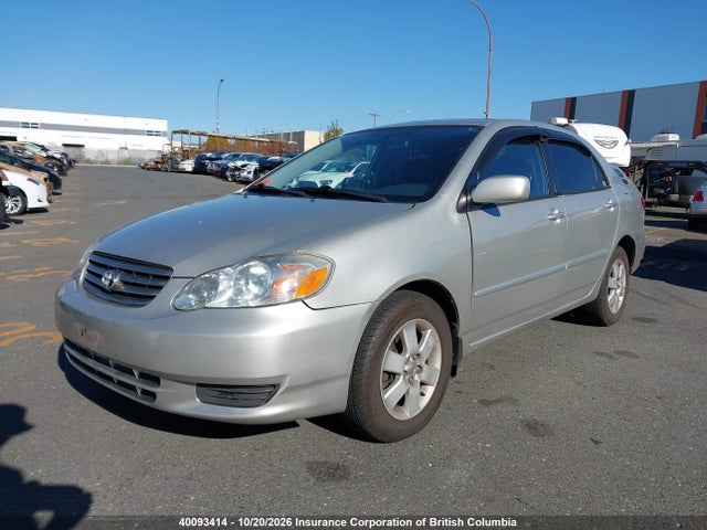 Продаж на аукціоні авто 2004 Toyota Corolla Ce/le/s, vin: 2T1BR32E84C813090, номер лоту: 40093414