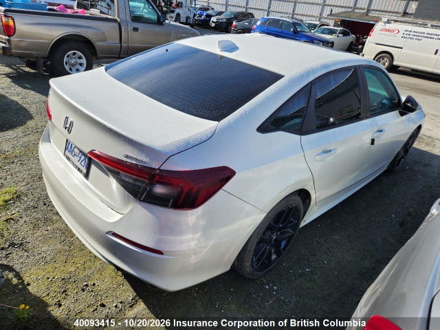 Aukcja sprzedaży 2025 Honda Civic, vin: 2HGFE2F52SH108579, numer aukcji: 40093415