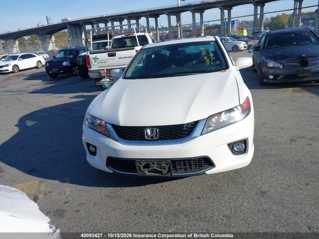 2014 Honda Accord Exl მანქანა იყიდება აუქციონზე, vin: 1HGCT1B83EA800307, აუქციონის ნომერი: 40093427