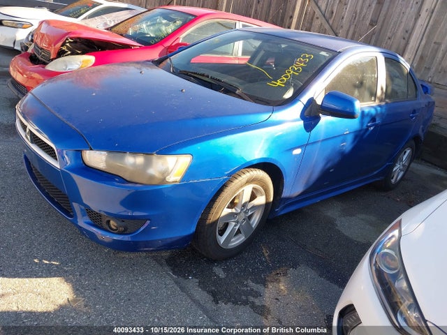 2009 Mitsubishi Lancer Es/es Sport მანქანა იყიდება აუქციონზე, vin: JA3AU26U09U608314, აუქციონის ნომერი: 40093433