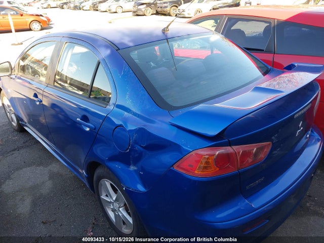 2009 Mitsubishi Lancer Es/es Sport მანქანა იყიდება აუქციონზე, vin: JA3AU26U09U608314, აუქციონის ნომერი: 40093433