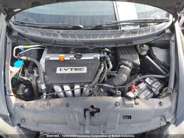 40091955 :رقم المزاد ، 2HHFD56726H200590 vin ، 2006 Acura Csx Premium مزاد بيع
