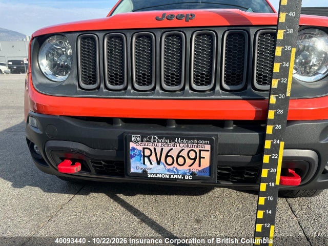 Продаж на аукціоні авто 2016 Jeep Renegade Trailhawk, vin: ZACCJBCT6GPC91751, номер лоту: 40093440