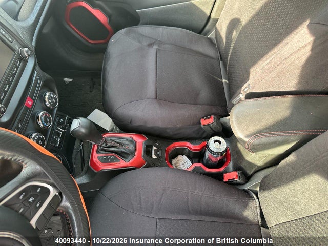 Продаж на аукціоні авто 2016 Jeep Renegade Trailhawk, vin: ZACCJBCT6GPC91751, номер лоту: 40093440