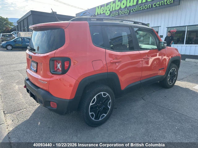 Продаж на аукціоні авто 2016 Jeep Renegade Trailhawk, vin: ZACCJBCT6GPC91751, номер лоту: 40093440