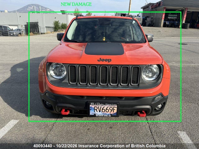Продаж на аукціоні авто 2016 Jeep Renegade Trailhawk, vin: ZACCJBCT6GPC91751, номер лоту: 40093440