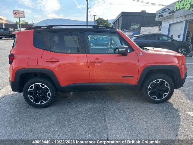 Продаж на аукціоні авто 2016 Jeep Renegade Trailhawk, vin: ZACCJBCT6GPC91751, номер лоту: 40093440