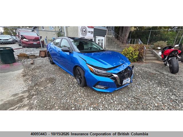2023 Nissan Sentra Sr მანქანა იყიდება აუქციონზე, vin: 3N1AB8DV4PY239234, აუქციონის ნომერი: 40093443