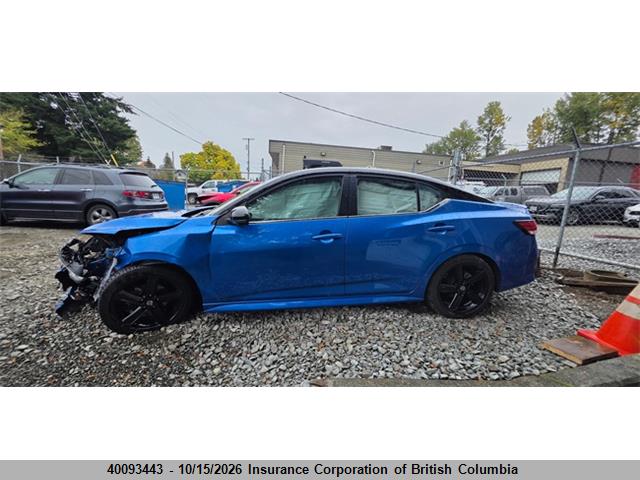 2023 Nissan Sentra Sr მანქანა იყიდება აუქციონზე, vin: 3N1AB8DV4PY239234, აუქციონის ნომერი: 40093443