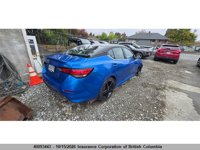 2023 Nissan Sentra Sr მანქანა იყიდება აუქციონზე, vin: 3N1AB8DV4PY239234, აუქციონის ნომერი: 40093443