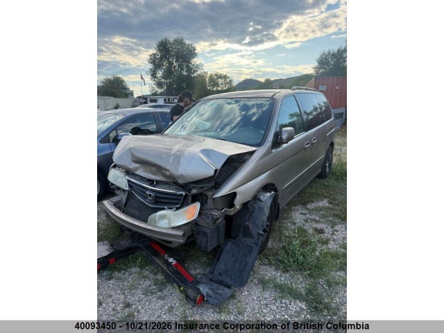 40093450 :رقم المزاد ، 2HKRL18694H006563 vin ، 2004 Honda Odyssey Ex مزاد بيع