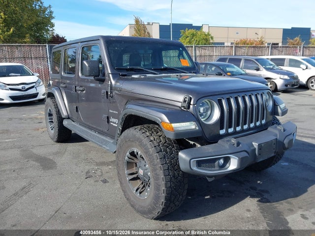 40093456 :رقم المزاد ، 1C4HJXEN5LW103817 vin ، 2020 Jeep Wrangler Unlimited Sahara مزاد بيع