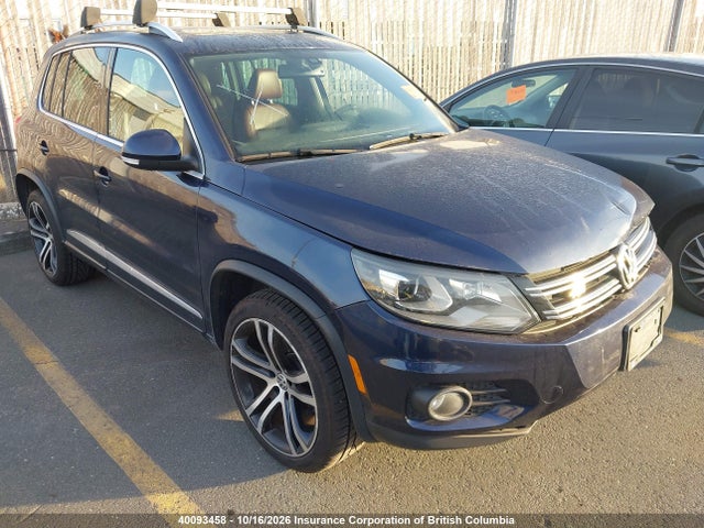 40093458 :رقم المزاد ، WVGLV7AX4HW508690 vin ، 2017 Volkswagen Tiguan Highline مزاد بيع