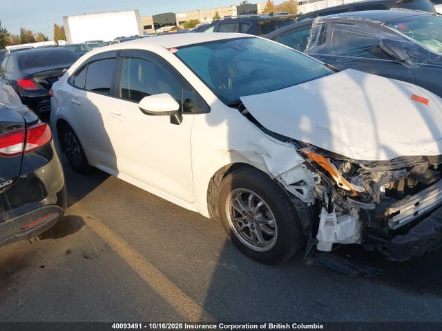 40093491 :رقم المزاد ، JTDBAMDE6NJ039227 vin ، 2022 Toyota Corolla Hybrid Base W/li Battery مزاد بيع