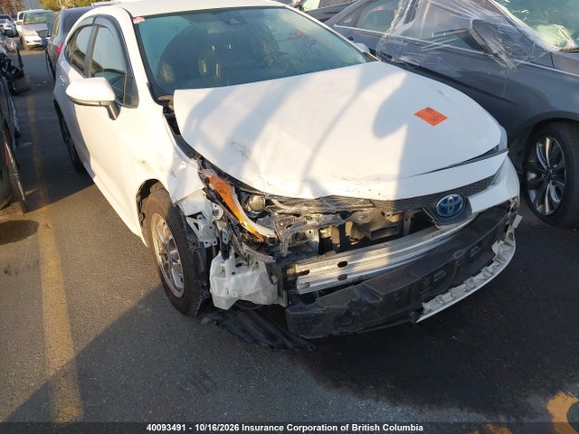 40093491 :رقم المزاد ، JTDBAMDE6NJ039227 vin ، 2022 Toyota Corolla Hybrid Base W/li Battery مزاد بيع