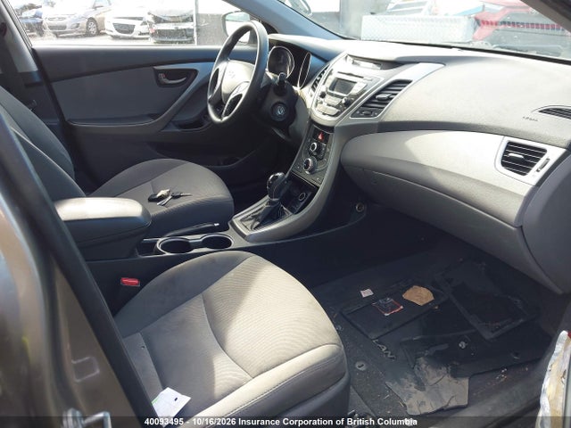 Продажа на аукционе авто 2014 Hyundai Elantra Se/sport/limited, vin: 5NPDH4AE3EH499236, номер лота: 40093495