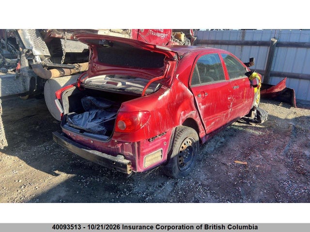 Продажа на аукционе авто 2008 Toyota Corolla Ce/le/s, vin: 2T1BR32E58C856694, номер лота: 40093513