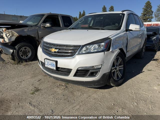 Chevrolet Traverse 2lt 2016 1GNKVHKD4GJ259613 Image 2