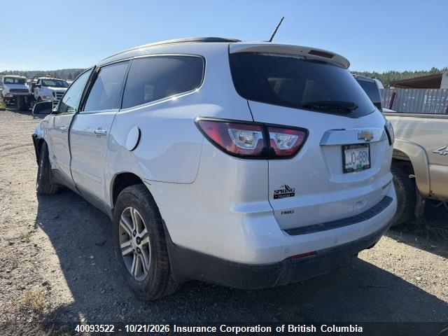 Chevrolet Traverse 2lt 2016 1GNKVHKD4GJ259613 Image 3