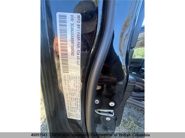 Jeep Compass Sport 2021 3C4NJDAB9MT509362 Image 9