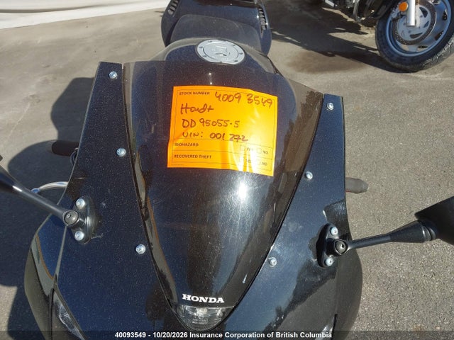 Продажа на аукционе авто 2003 Honda Cbr600 Rr, vin: JH2PC372X3M001272, номер лота: 40093549