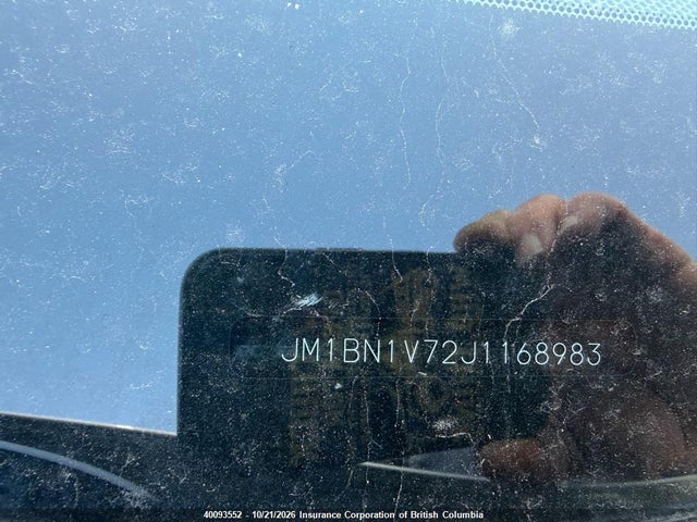 40093552 :رقم المزاد ، JM1BN1V72J1168983 vin ، 2018 Mazda 3 Gs مزاد بيع