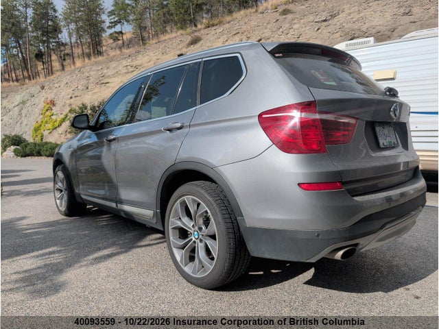 BMW X3 2015 5UXWY3C59F0E97815 Image 3