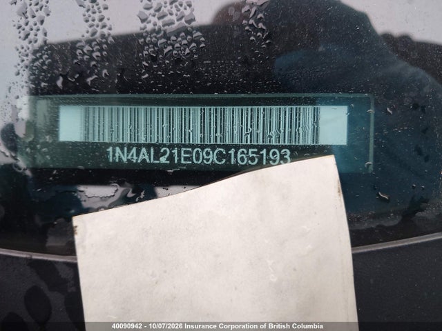 Продажа на аукционе авто 2009 Nissan Altima 2.5/2.5s, vin: 1N4AL21E09C165193, номер лота: 40090942
