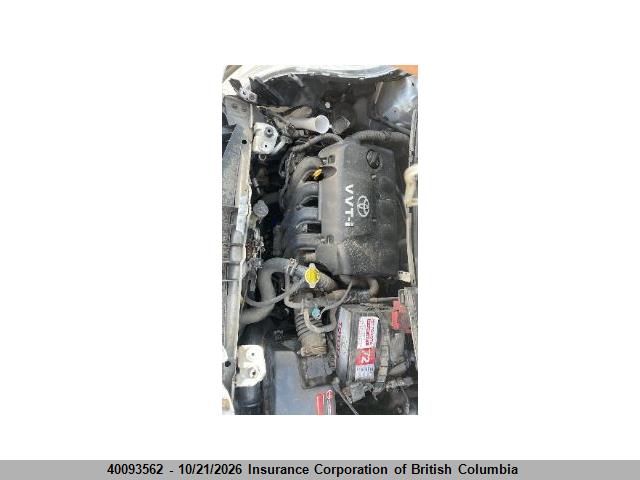 40093562 :رقم المزاد ، JTDKT923785194682 vin ، 2008 Toyota Yaris مزاد بيع