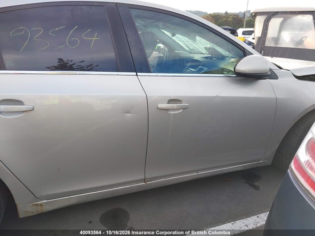 40093564 :رقم المزاد ، 1G1PC5SB7D7262427 vin ، 2013 Chevrolet Cruze مزاد بيع