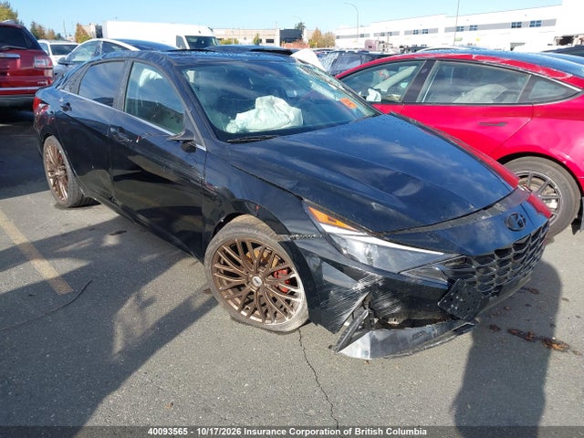 40093565 :رقم المزاد ، KMHLN4AG3PU504350 vin ، 2023 Hyundai Elantra Luxury Ivt مزاد بيع