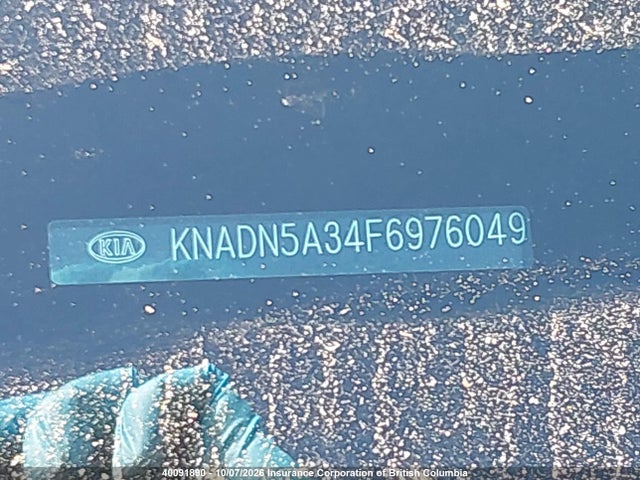 KNADN5A34F6976049 KIA Rio Ex/sx