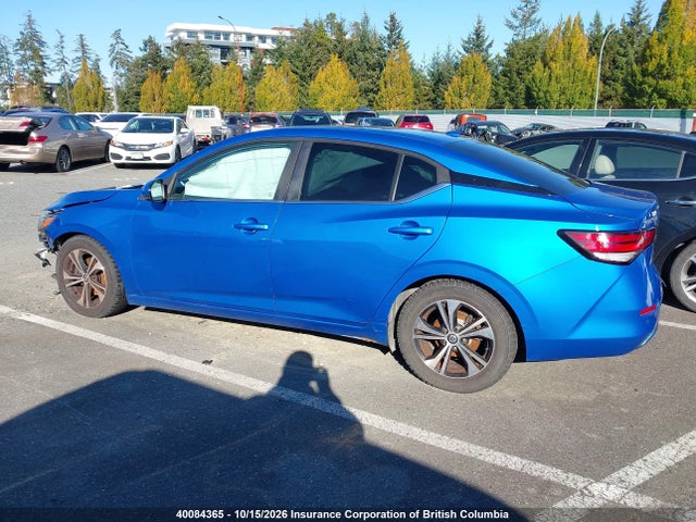 2020 Nissan Sentra Sv მანქანა იყიდება აუქციონზე, vin: 3N1AB8CV7LY235979, აუქციონის ნომერი: 40084365