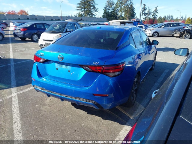 2020 Nissan Sentra Sv მანქანა იყიდება აუქციონზე, vin: 3N1AB8CV7LY235979, აუქციონის ნომერი: 40084365