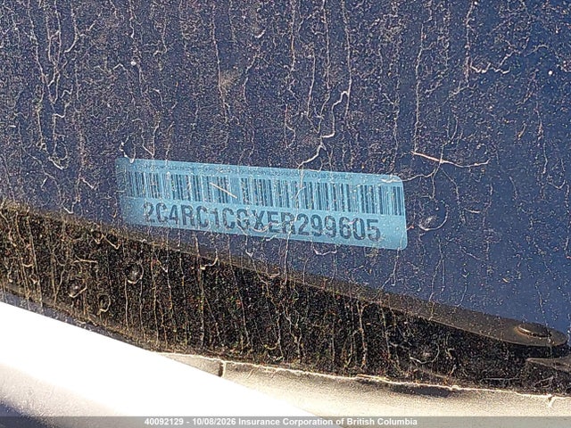 2C4RC1CGXER299605 Chrysler Town &amp; Country Touring L