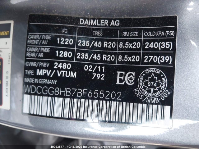 2011 Mercedes-benz Glk 350 4matic მანქანა იყიდება აუქციონზე, vin: WDCGG8HB7BF655202, აუქციონის ნომერი: 40093577