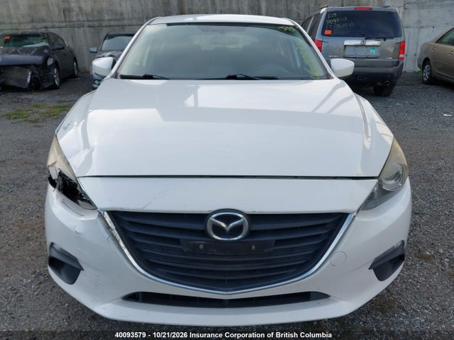 2014 Mazda 3 Touring მანქანა იყიდება აუქციონზე, vin: JM1BM1L77E1175553, აუქციონის ნომერი: 40093579
