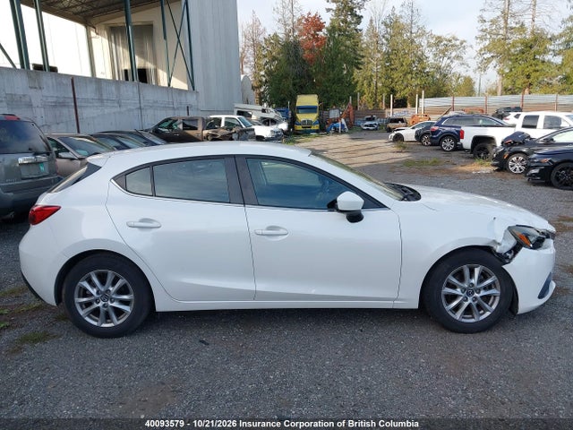 2014 Mazda 3 Touring მანქანა იყიდება აუქციონზე, vin: JM1BM1L77E1175553, აუქციონის ნომერი: 40093579