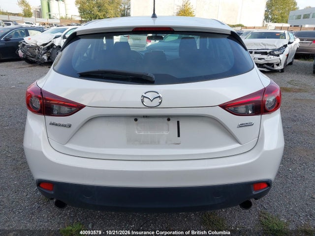 2014 Mazda 3 Touring მანქანა იყიდება აუქციონზე, vin: JM1BM1L77E1175553, აუქციონის ნომერი: 40093579