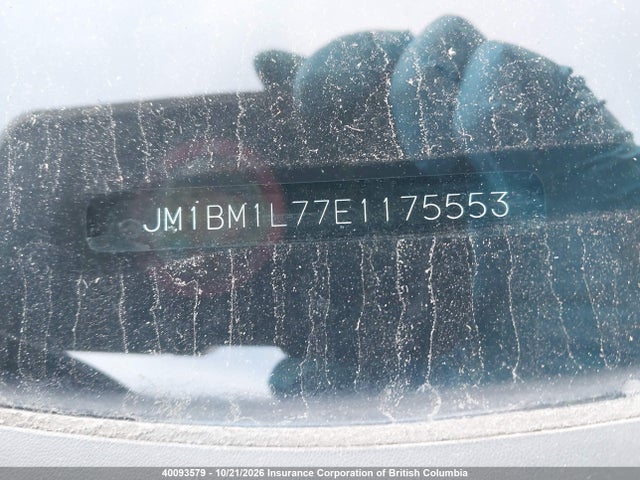 2014 Mazda 3 Touring მანქანა იყიდება აუქციონზე, vin: JM1BM1L77E1175553, აუქციონის ნომერი: 40093579