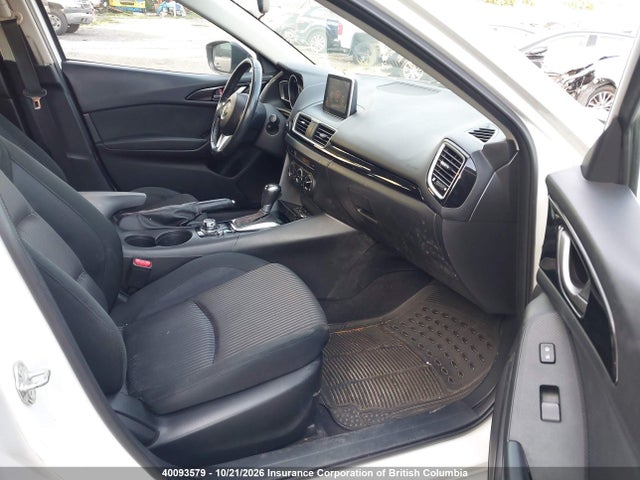 2014 Mazda 3 Touring მანქანა იყიდება აუქციონზე, vin: JM1BM1L77E1175553, აუქციონის ნომერი: 40093579