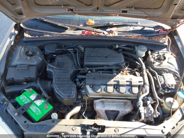 40093590 :رقم المزاد ، 2HGES16654H905712 vin ، 2004 Honda Civic مزاد بيع