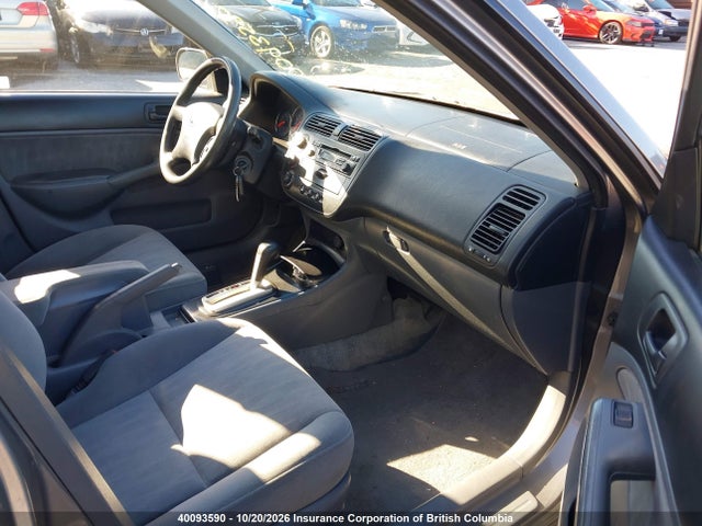 40093590 :رقم المزاد ، 2HGES16654H905712 vin ، 2004 Honda Civic مزاد بيع