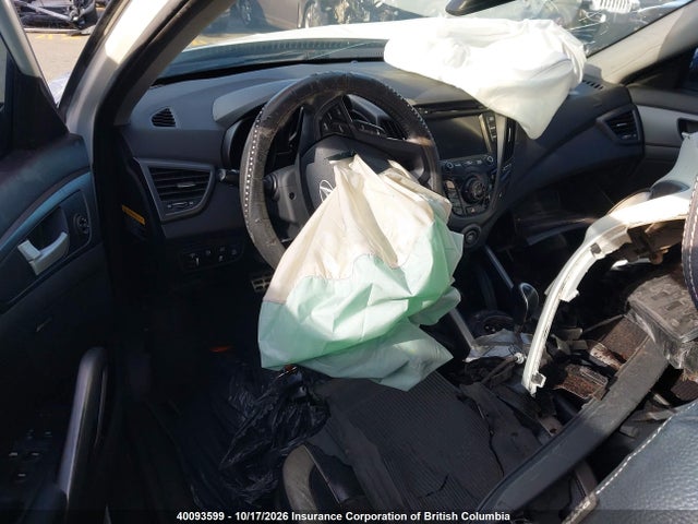 40093599 :رقم المزاد ، KMHTC6AE0DU143719 vin ، 2013 Hyundai Veloster Turbo مزاد بيع