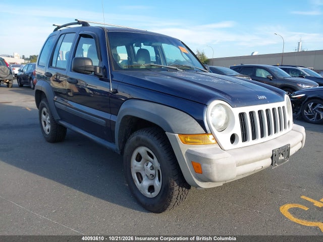 40093610 :رقم المزاد ، 1J4GL48K96W241963 vin ، 2006 Jeep Liberty Sport مزاد بيع