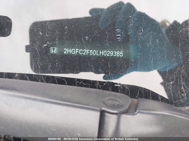 2HGFC2F50LH029385 Honda Civic Lx