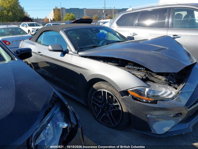 40093521 :رقم المزاد ، 1FATP8UH3P5105030 vin ، 2023 Ford Mustang Ecoboost مزاد بيع