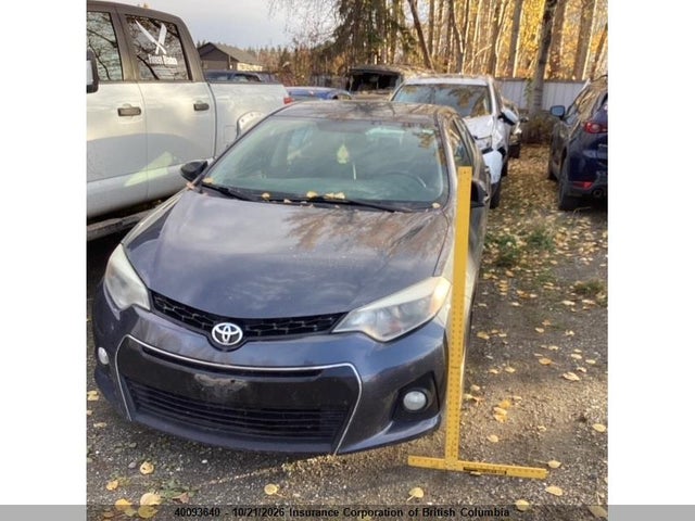 2T1BURHE0EC001017 Toyota Corolla L/le/le Pls/prm/s/s Pls