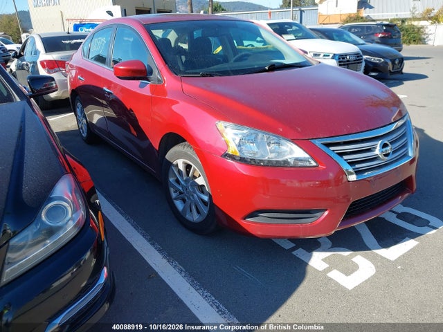 40088919 :رقم المزاد ، 3N1AB7AP5FL633143 vin ، 2015 Nissan Sentra S/sv/sr/sl مزاد بيع