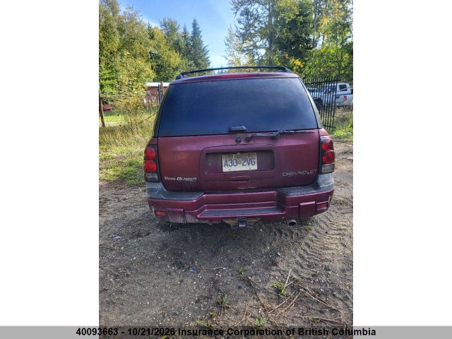 2004 Chevrolet Trailblazer Ls/lt მანქანა იყიდება აუქციონზე, vin: 1GNDT13S442259037, აუქციონის ნომერი: 40093663